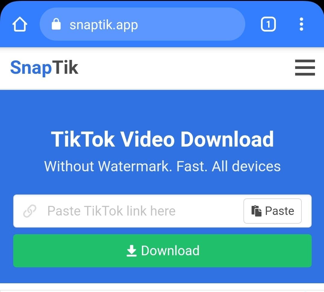 snaptik download video tiktok tanpa watermark
